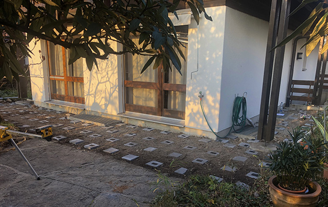 Rénovation d'une terrasse en bois